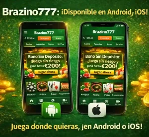 Aplicación Brazino777 Brazino777 disponible en Android y iOS